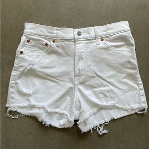 Levi’s high rise shorts